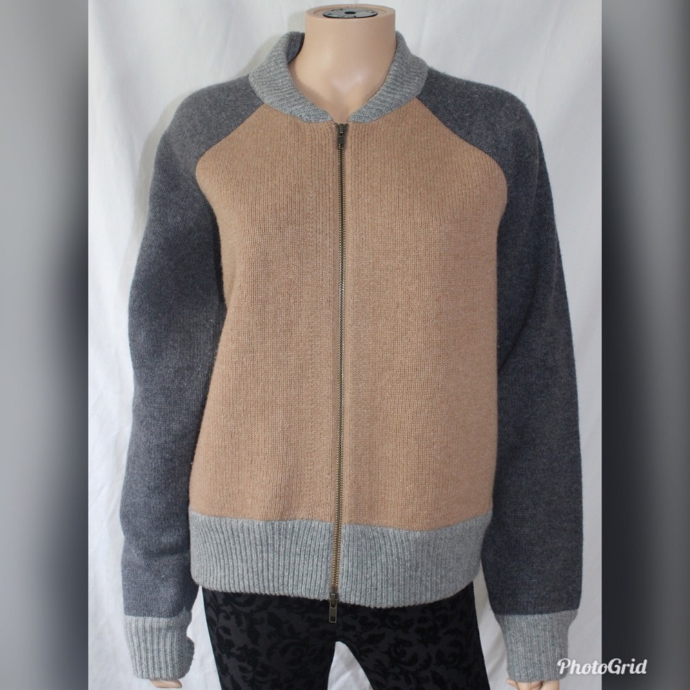 J Crew Zipped Up Sweater Jacket